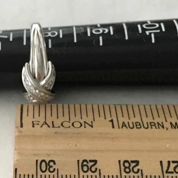 TIFFANY & CO. Vintage Diamond 18K Signature X Crossover Ring Size 7.5 - Picture 12 of 15